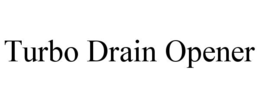 turbo drain opener