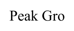 peak gro
