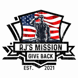 rj's mission give back est. 2021