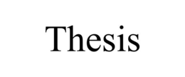 thesis