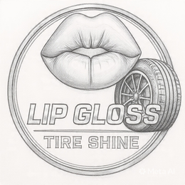 lip gloss tire shine