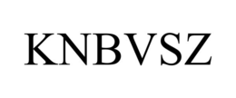 knbvsz