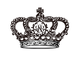 r&r crown logo