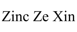 zinc ze xin