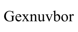 gexnuvbor