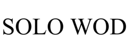 solo wod