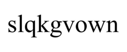 slqkgvown