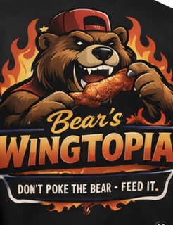 bears wingtopia don't poke the bear. feed it.