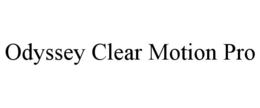 odyssey clear motion pro