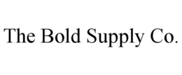the bold supply co.