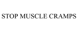 stop muscle cramps