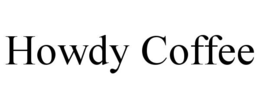 howdy coffee