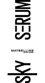sky maybelline new york serum