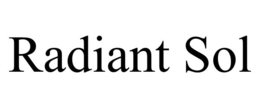 radiant sol