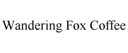 wandering fox coffee
