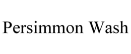 persimmon wash