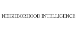 neighborhood intelligence