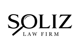 the mark consists of the stylized wording "soliz" in capital letters, in which the letter "o" is depicted as the circular lens of a magnifying glass, with a handle extending downward and to the left from the lens and a curved line in the upper portion of 