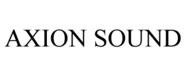 axion sound