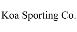 koa sporting co.