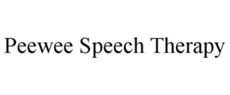 peewee speech therapy