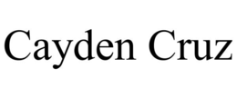 cayden cruz