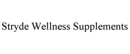 stryde wellness supplements