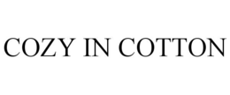 cozy in cotton