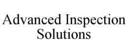 advanced inspection solutions