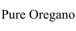 pure oregano