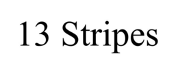 13 stripes
