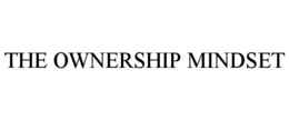 the ownership mindset