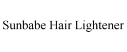sunbabe hair lightener
