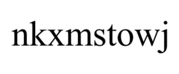 nkxmstowj