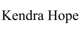 kendra hope