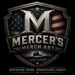 mercer's merch artdesigning pride. preserving legacy.