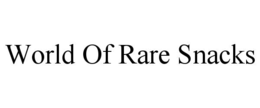 world of rare snacks