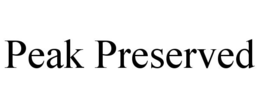 peak preserved