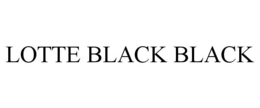 lotte black black