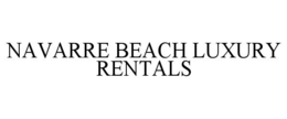 navarre beach luxury rentals
