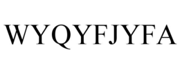 wyqyfjyfa