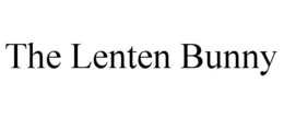 the lenten bunny