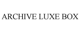 archive luxe box
