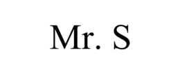 mr. s