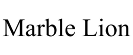 marble lion