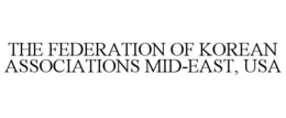 the federation of korean associations mid-east, usa