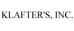 klafter's, inc.
