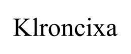 klroncixa