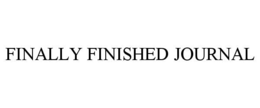finally finished journal