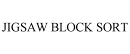 jigsaw block sort